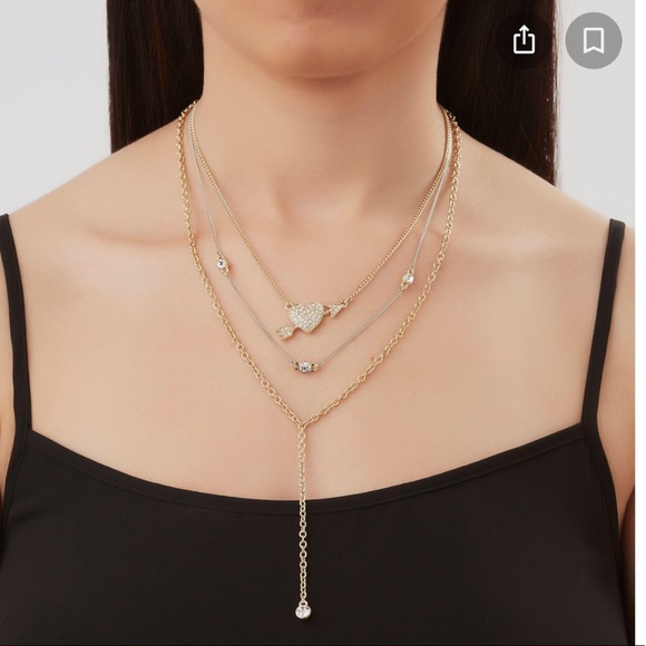 Lipsy Jewelry - Gold Heart Necklace